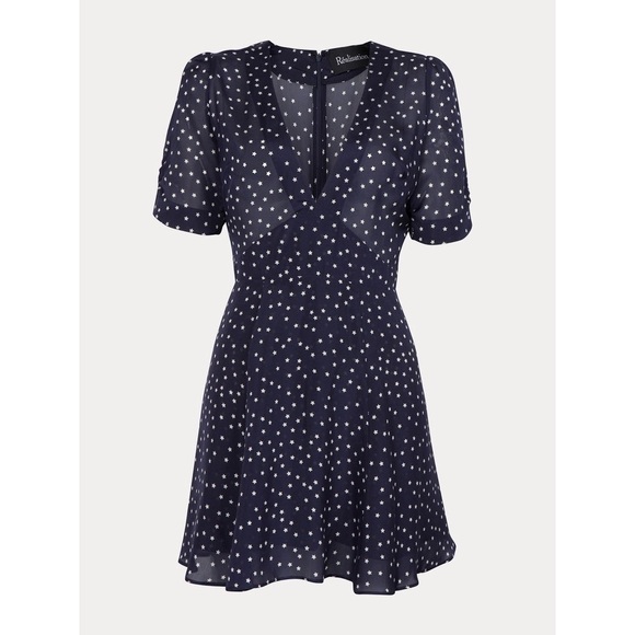 Realisation Par Dresses & Skirts - Réalisation Par The Ozzie Dress in Navy Star